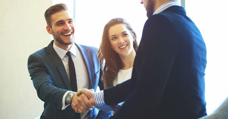 clientes contentos
